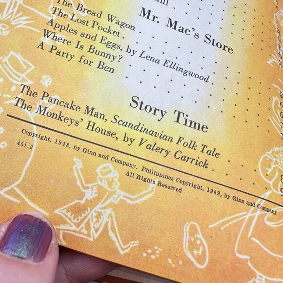 X5 Ginn and Company books vintage School Reading Text midcentury 1940s - Picture 12 of 12